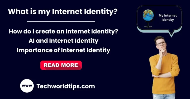 What is my Internet Identity?