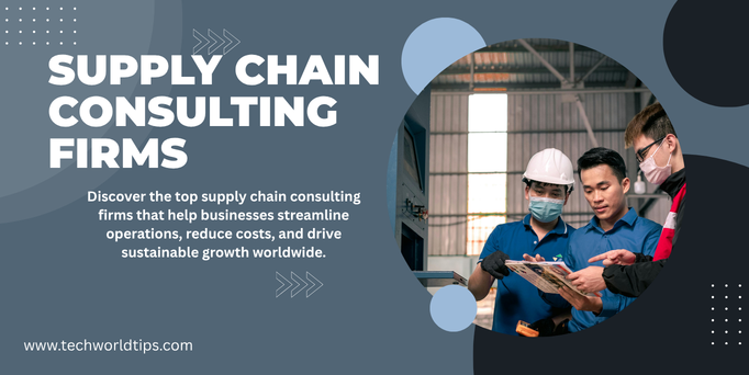 supply chain consulting firms