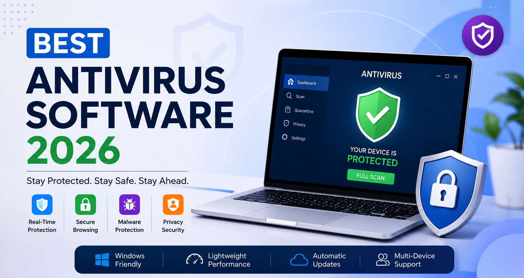 Best Antivirus Software 2026: Complete Guide & Reviews